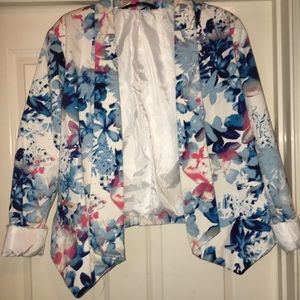 Mossimo flowered blazer